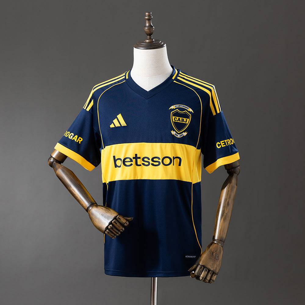 Maglia ufficiale Boca Juniors 25/26 Home Versione Tifoso