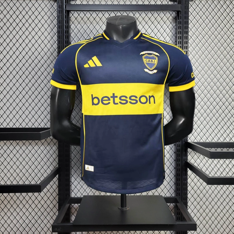Maglia ufficiale Boca Juniors 25/26 Home versione Giocatore