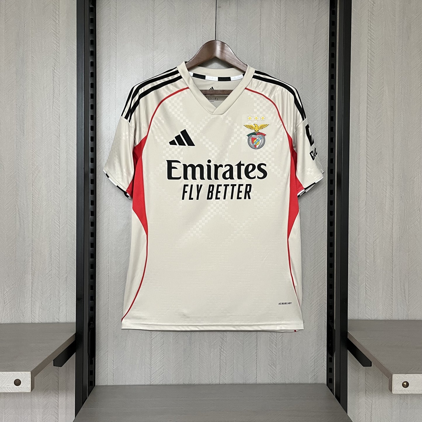 Maglia Ufficiale Benfica 25/26 Trasferta Versione Tifoso