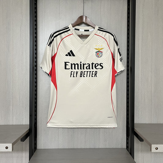 Maglia Ufficiale Benfica 25/26 Trasferta Versione Tifoso
