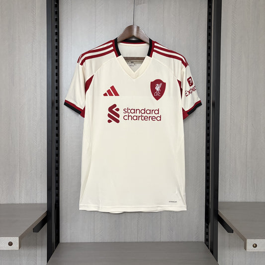 Maglia ufficiale Liverpool 25/26 Trasferta Versione Tifoso
