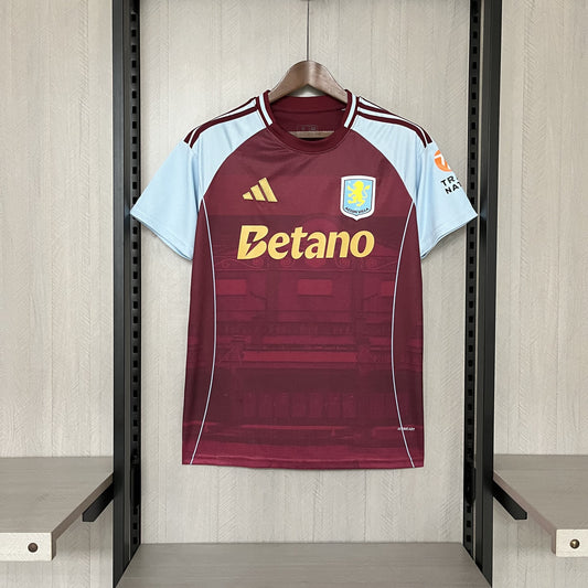 Magglia ufficiale Aston Villa 25/26 Home Fan Version