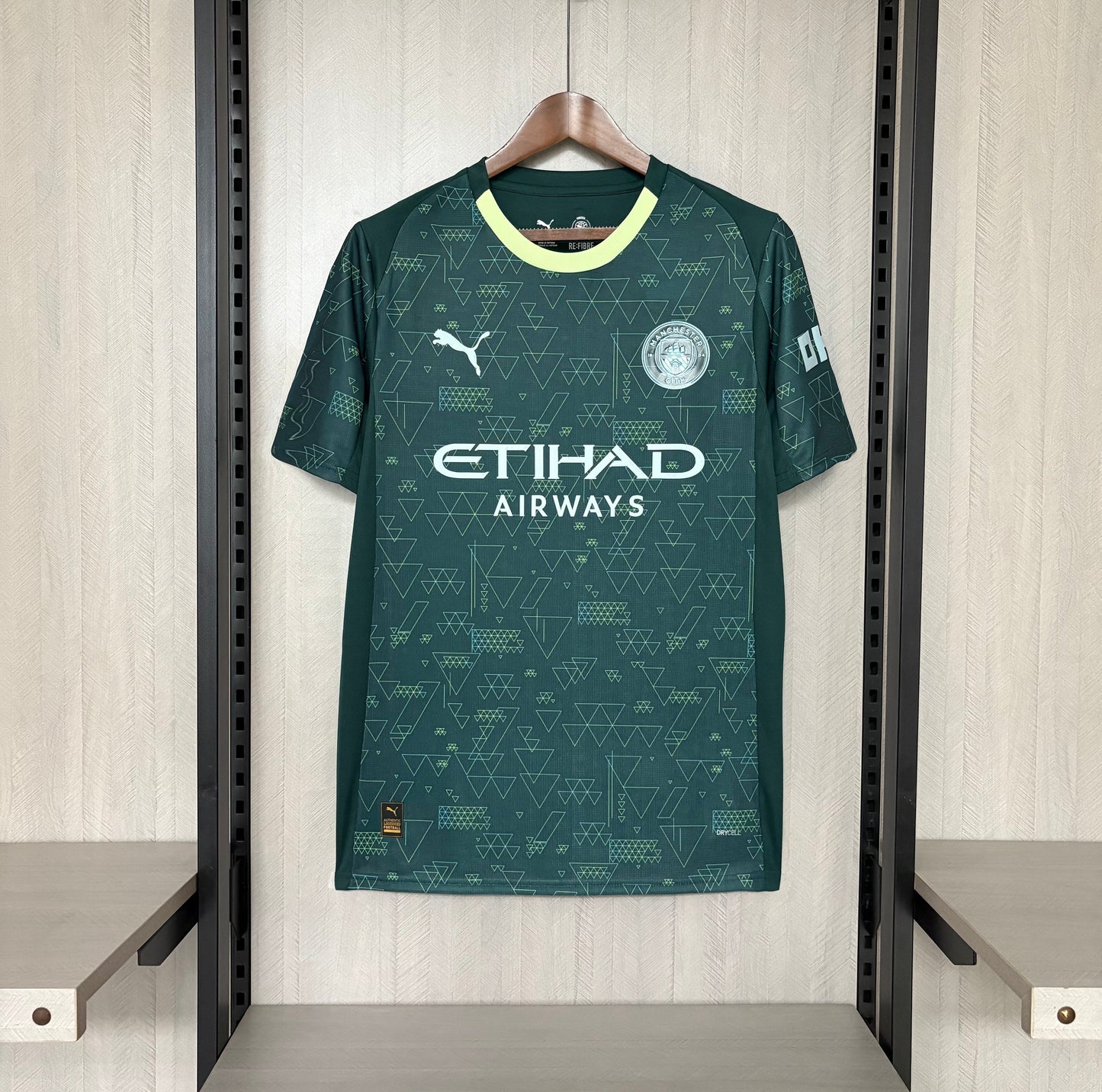 Maglia ufficiale Man City 25/26 Edizione Speciale Versione Fan