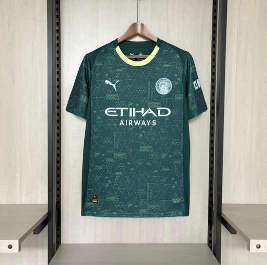 Maglia ufficiale Man City 25/26 Edizione Speciale Versione Fan