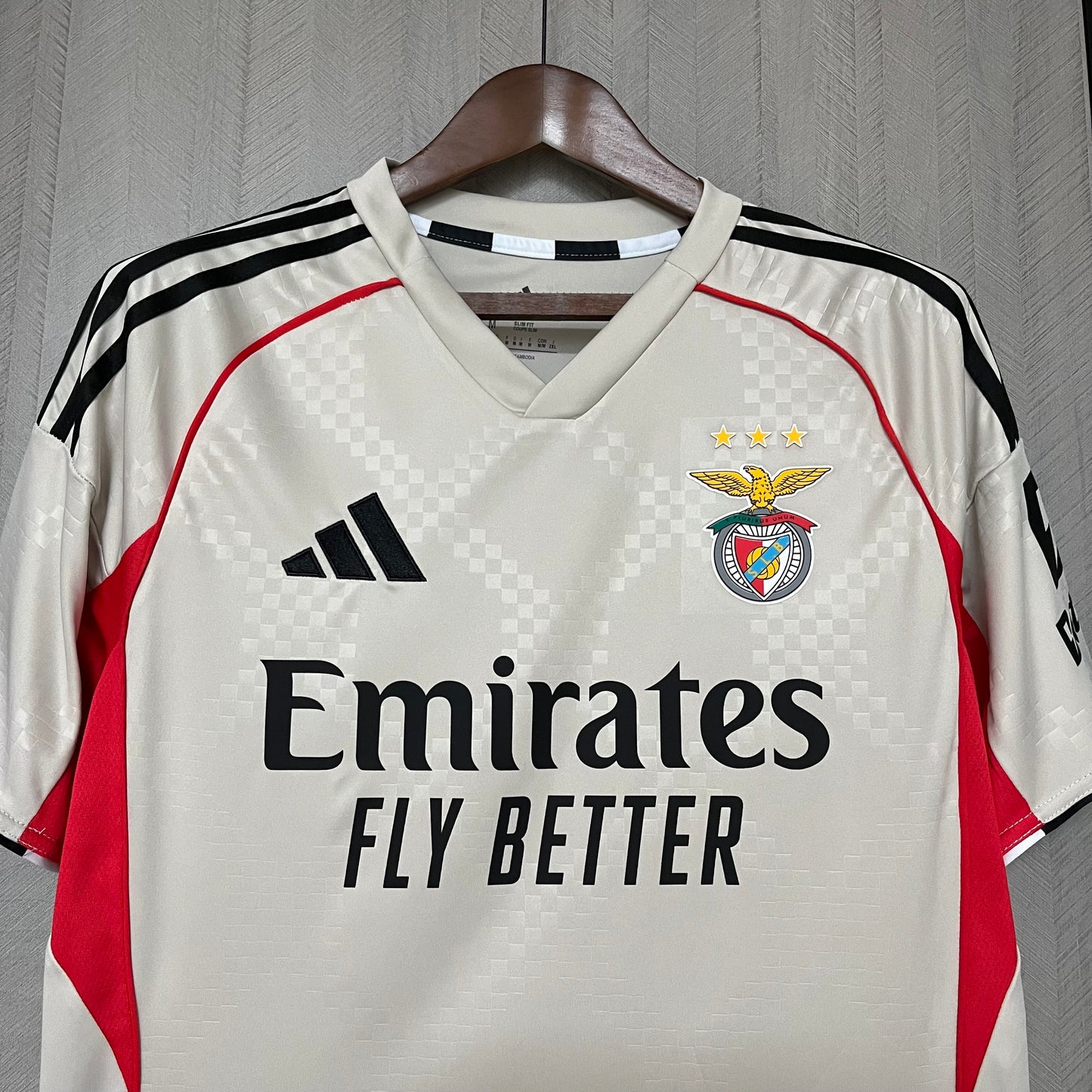 Maglia Ufficiale Benfica 25/26 Trasferta Versione Tifoso