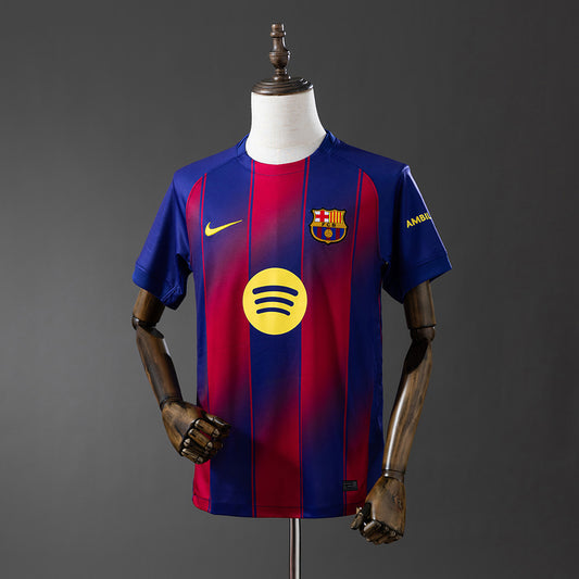 Maglia ufficiale Barcellona 25/26 Home Version Fan
