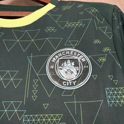 Maglia ufficiale Man City 25/26 Edizione Speciale Versione Fan