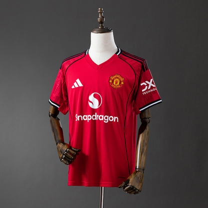 Maglia ufficiale Man United 25/26 Home Fan Version