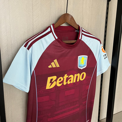 Maglia ufficiale Aston Villa 25/26 Home Fan Version