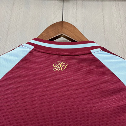 Maglia ufficiale Aston Villa 25/26 Home Fan Version
