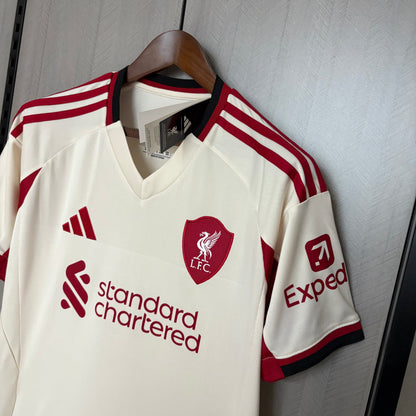 Maglia ufficiale Liverpool 25/26 Trasferta Versione Tifoso