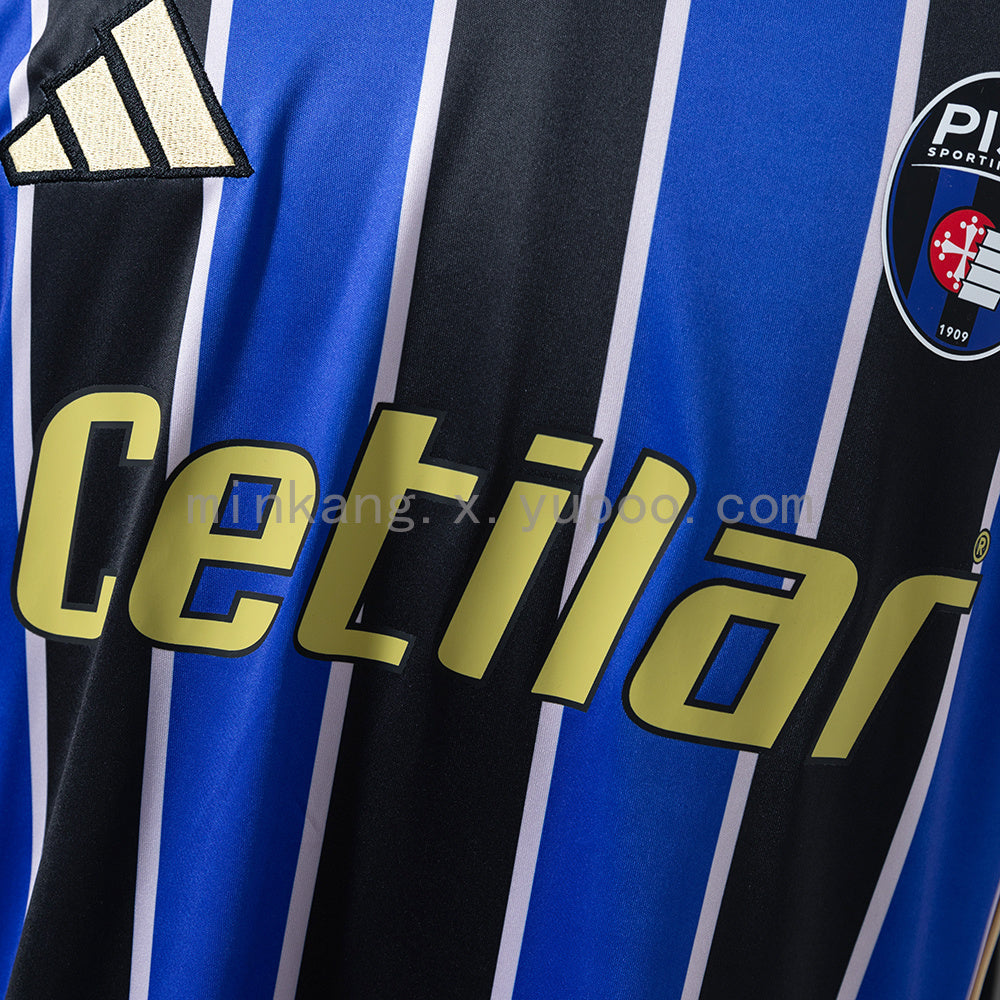 Maglia ufficiale Pisa 25/26 Home Versione Tifoso