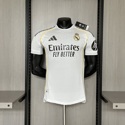 Maglia ufficiale Real Madrid 25/26 Home Player version
