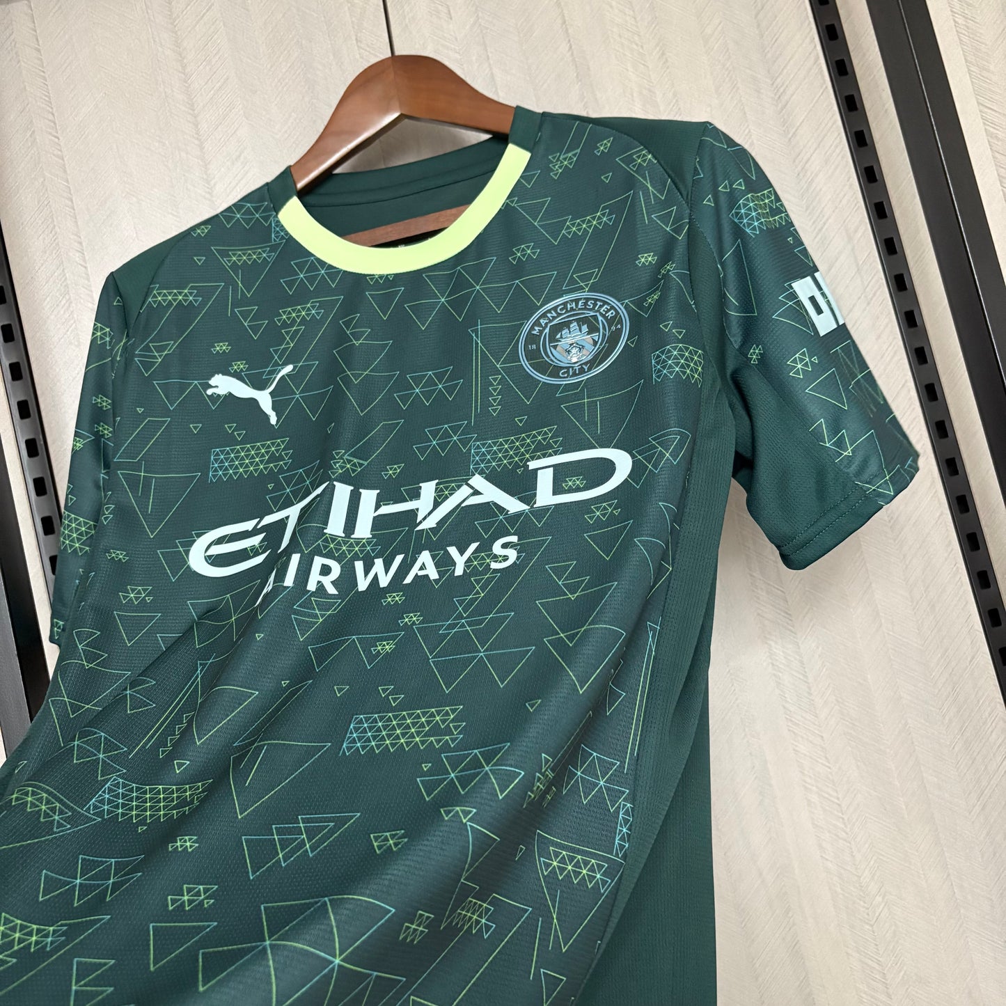 Maglia ufficiale Man City 25/26 Edizione Speciale Versione Fan