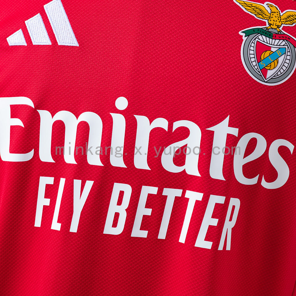 Maglia ufficiale Benfica 25/26 Home Fan Version