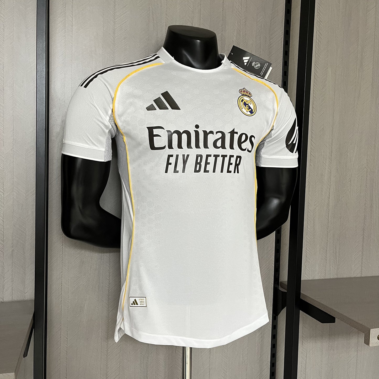 Maglia ufficiale Real Madrid 25/26 Home Player version