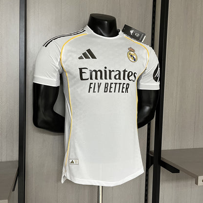 Maglia ufficiale Real Madrid 25/26 Home Player version