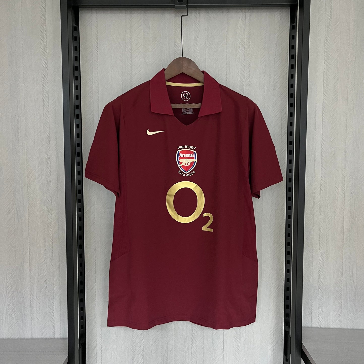 Maglia ufficiale Arsenal 05/06 Versione Retro