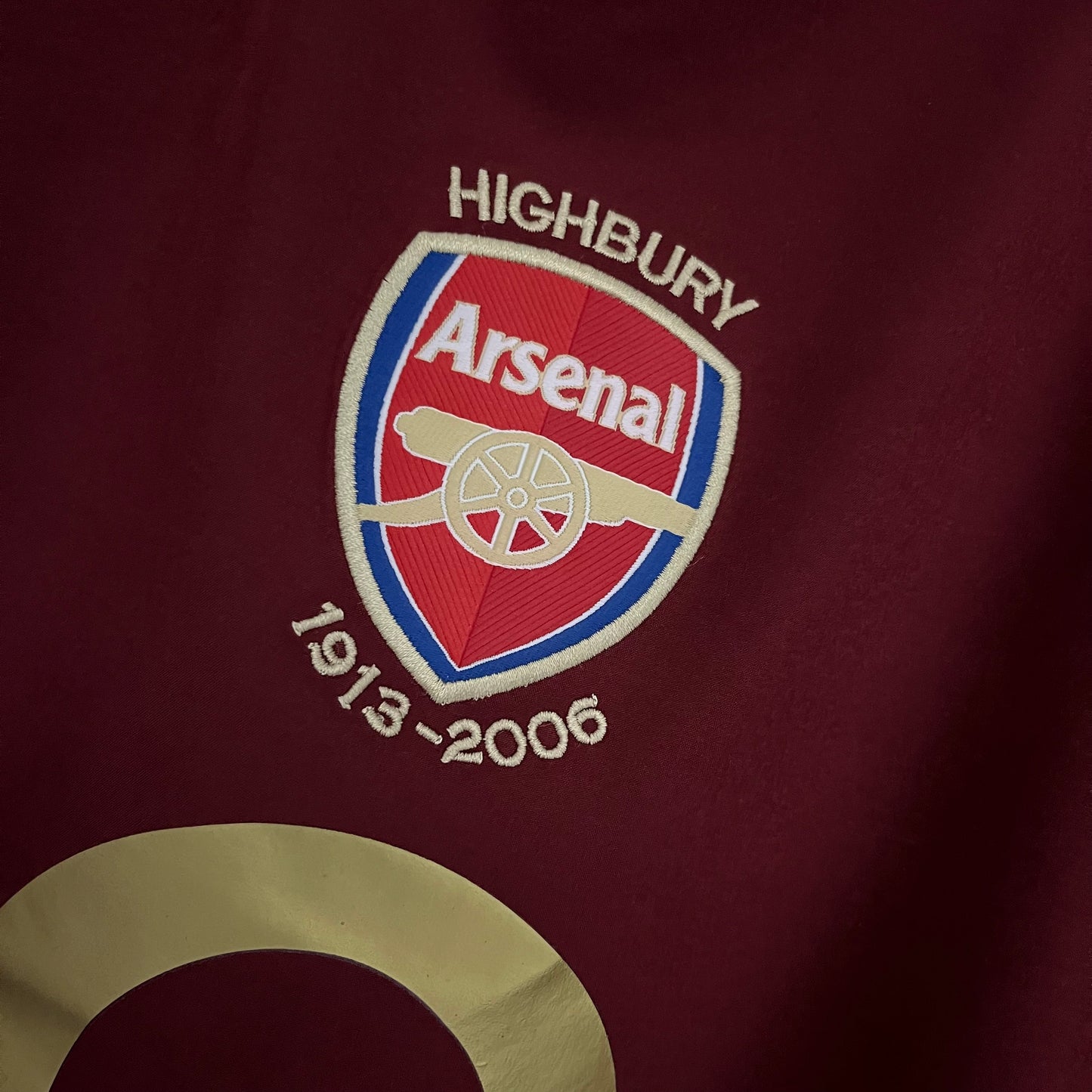 Maglia ufficiale Arsenal 05/06 Versione Retro