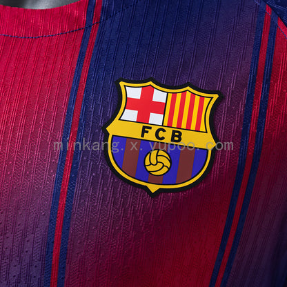 Maglia ufficiale Barcellona 25/26 Home Player Version