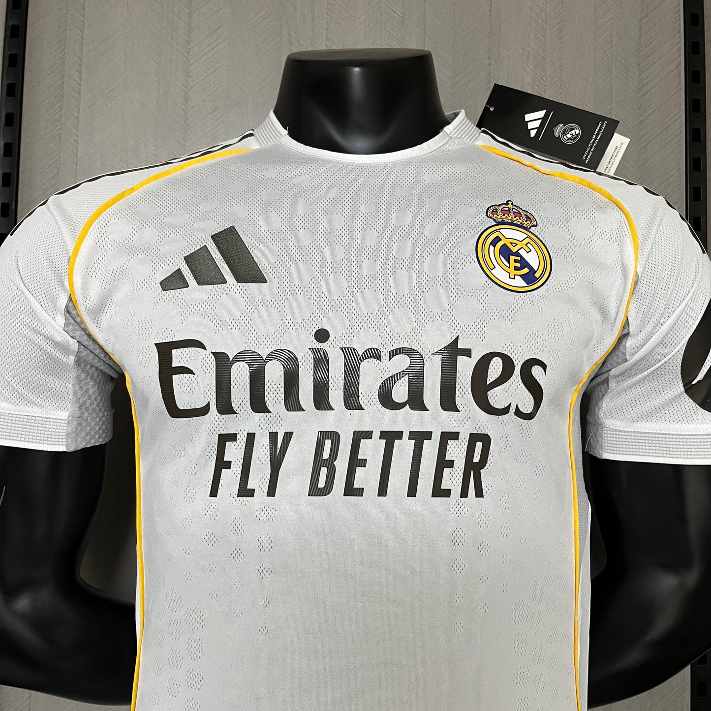 Maglia ufficiale Real Madrid 25/26 Home Player version