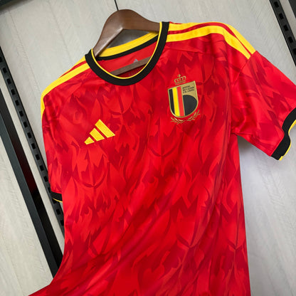 Maglia Ufficiale Belgio Mondiale 2026 Versione Tifoso