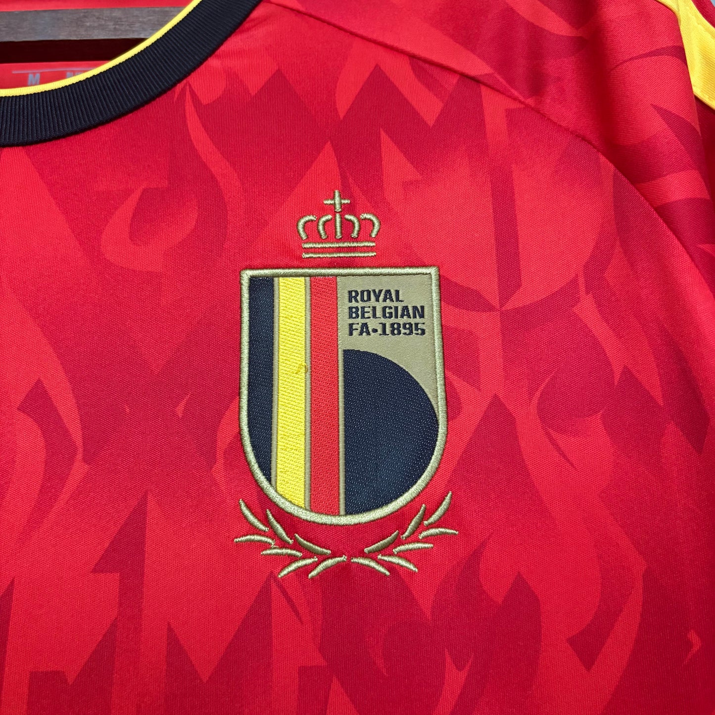 Maglia Ufficiale Belgio Mondiale 2026 Versione Tifoso