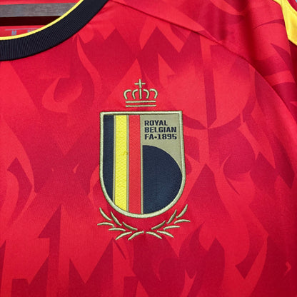 Maglia Ufficiale Belgio Mondiale 2026 Versione Tifoso