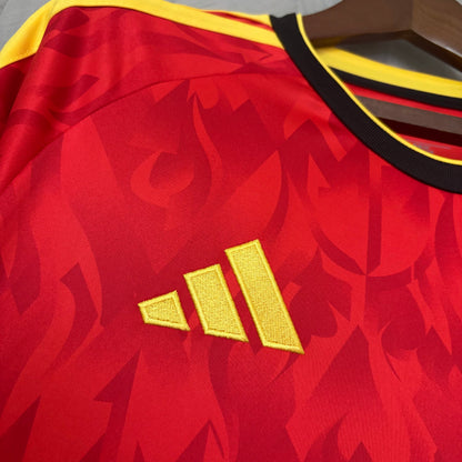 Maglia Ufficiale Belgio Mondiale 2026 Versione Tifoso