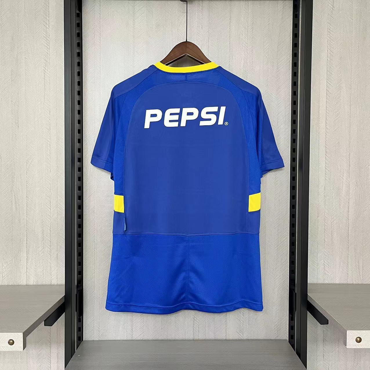 Maglia ufficiale Boca Juniors 03/04 Versione Retrò