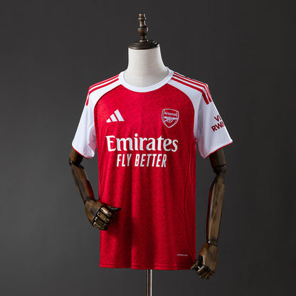 Maglia ufficiale Arsenal 25/26 Home Versione Fan