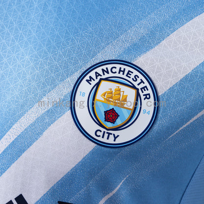 Maglia ufficiale Manchester City 25/26 Home Player Version