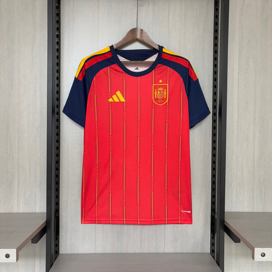 Maglia Ufficiale Spagna Mondiale 2026 Fan Version