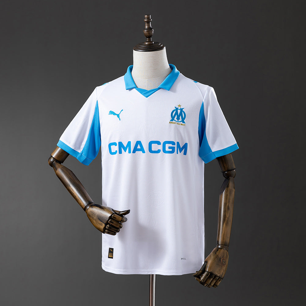 Maglia ufficiale Olympique Marsiglia 25/26 Home Fan Version