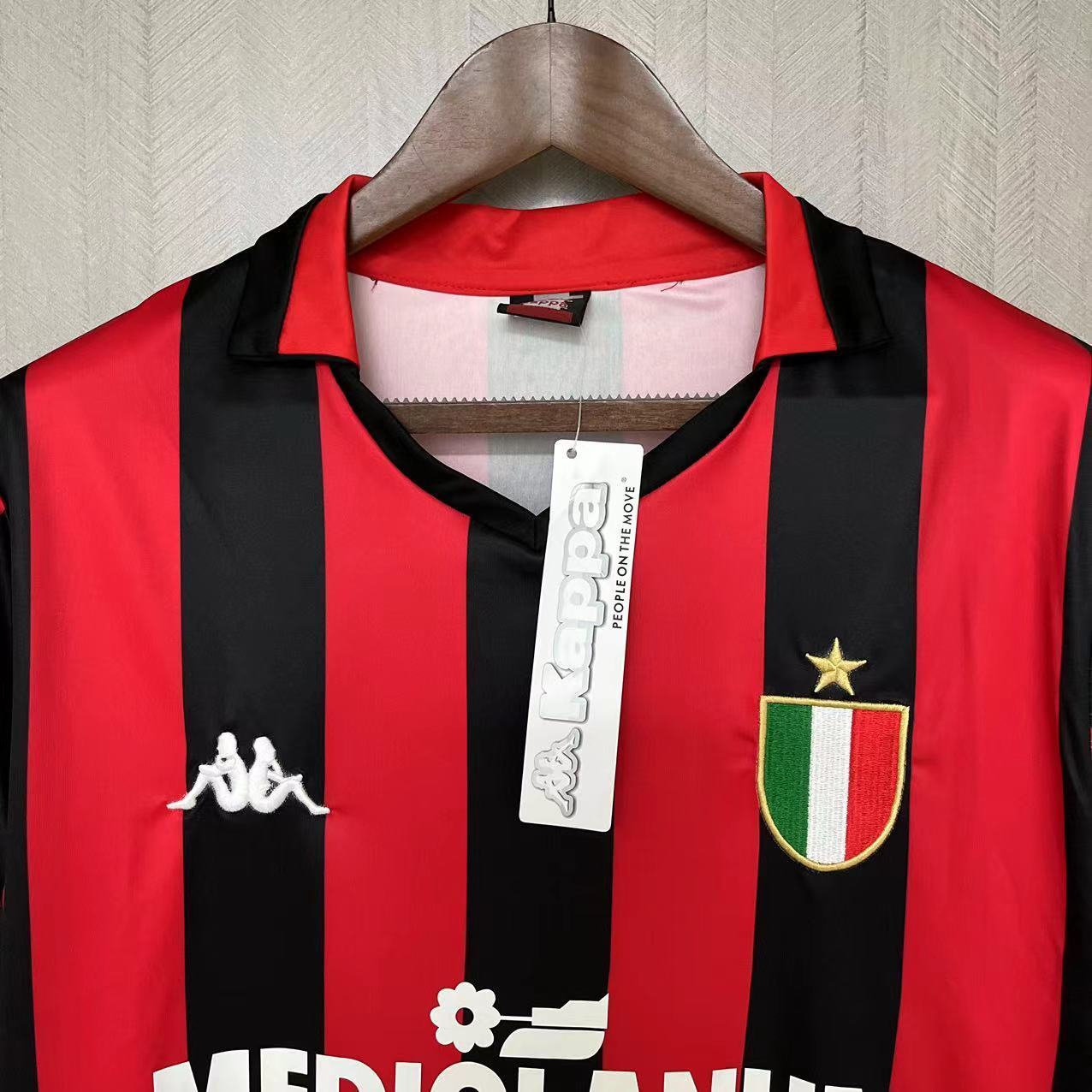 Maglia ufficiale Milan 1988/1989 Retro Version