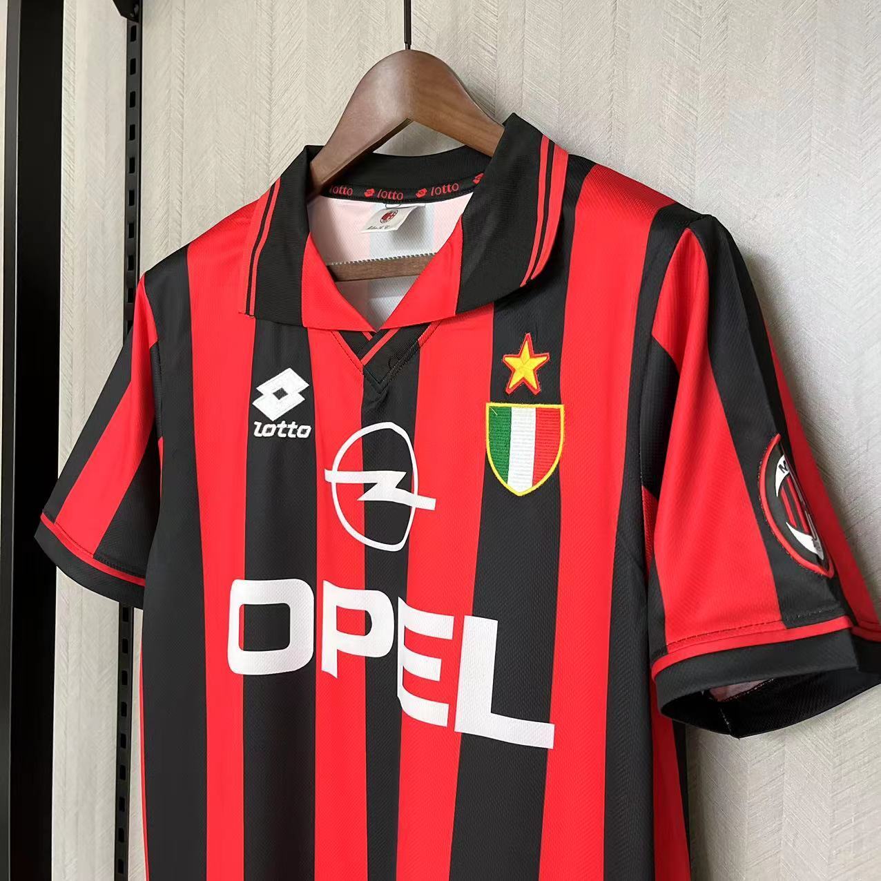 Maglia ufficiale Milan 1996/1997 Retro Version