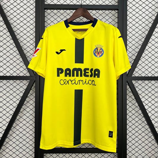 Maglia ufficiale Villareal 25/26 Home Fan Version