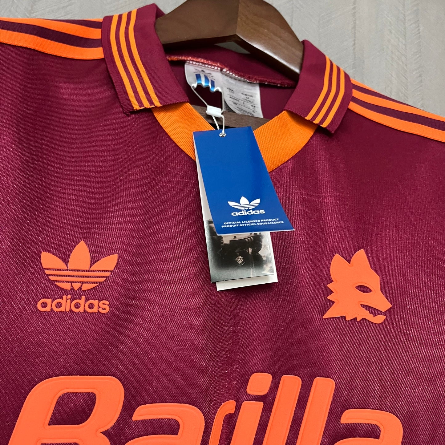 Maglia ufficiale Roma 1992/1993 Retro Version