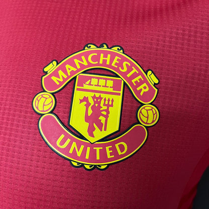 Maglia ufficiale Man United 25/26 Home Player Version