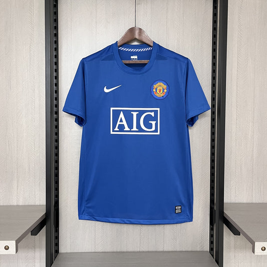 Maglia ufficiale Man United 2007/2008 Away Versione Retrò