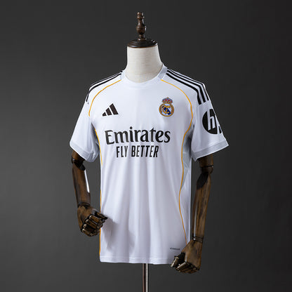 Maglia ufficiale Real Madrid 25/26 Home Fan Version